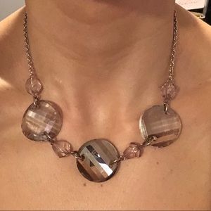 Three stone necklace